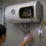 Bình nóng lạnh bị rò rỉ
