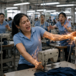 Giật điện xưởng may
