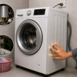 Máy giặt bì rò điện