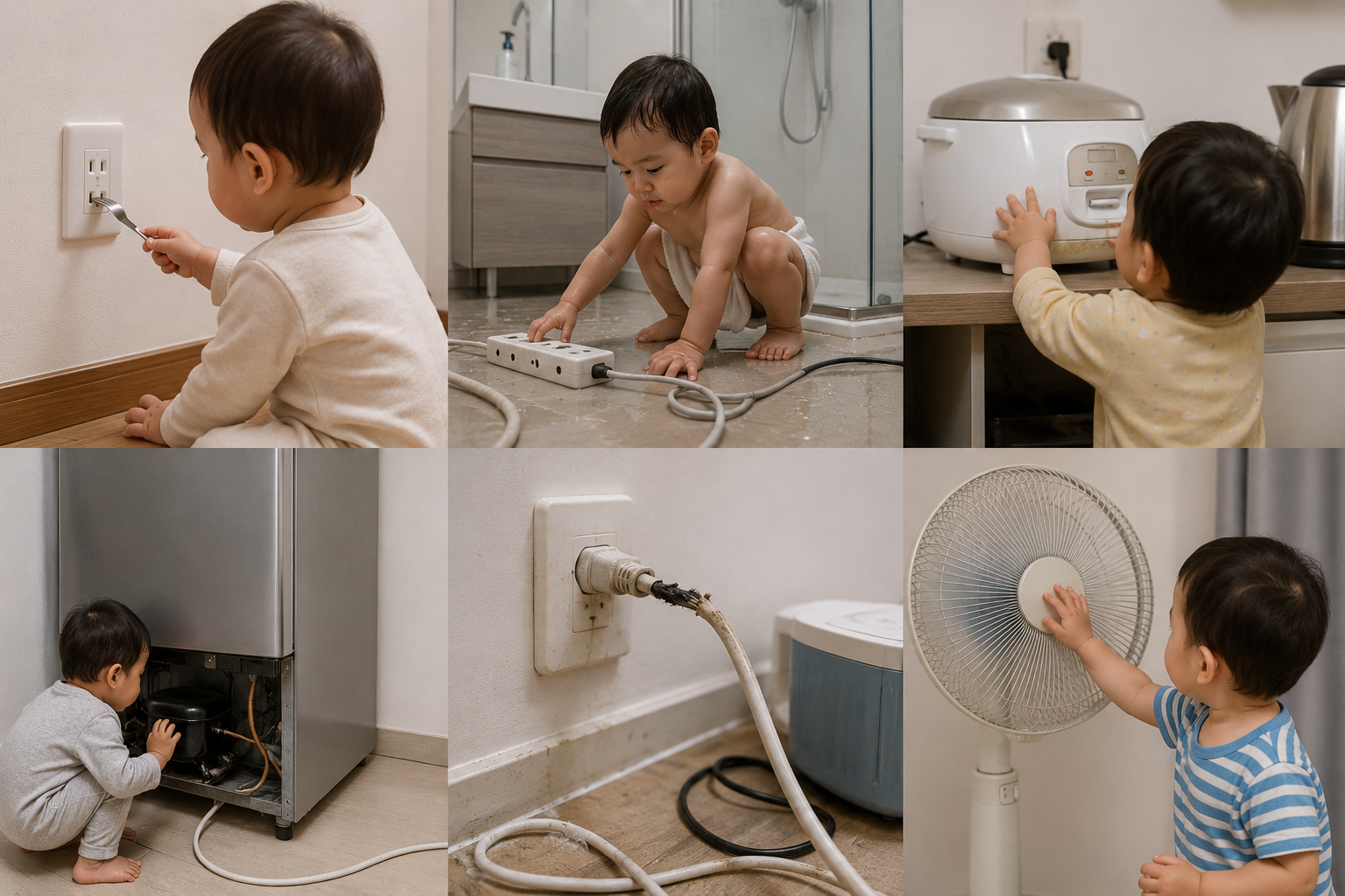 Những nơi nguy hiểm với trẻ