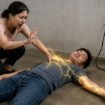 Sờ trực tiếp vào người bị điện giật