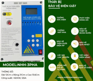 Thiết bị bảo vệ điện giật cách ly 3 pha