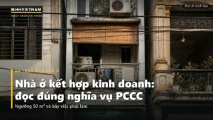 Nhà ống mặt phố, tầng một bán hàng và gia đình ở các tầng trên